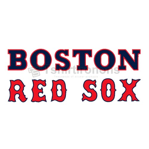 Boston Red Sox T-shirts Iron On Transfers N1464